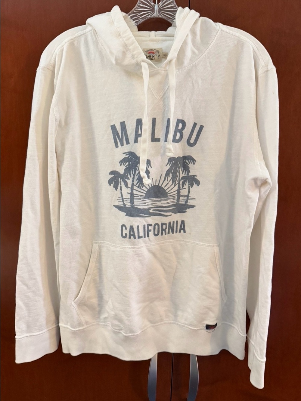 Faherty Malibu California Men's Hoodie Shirt size M